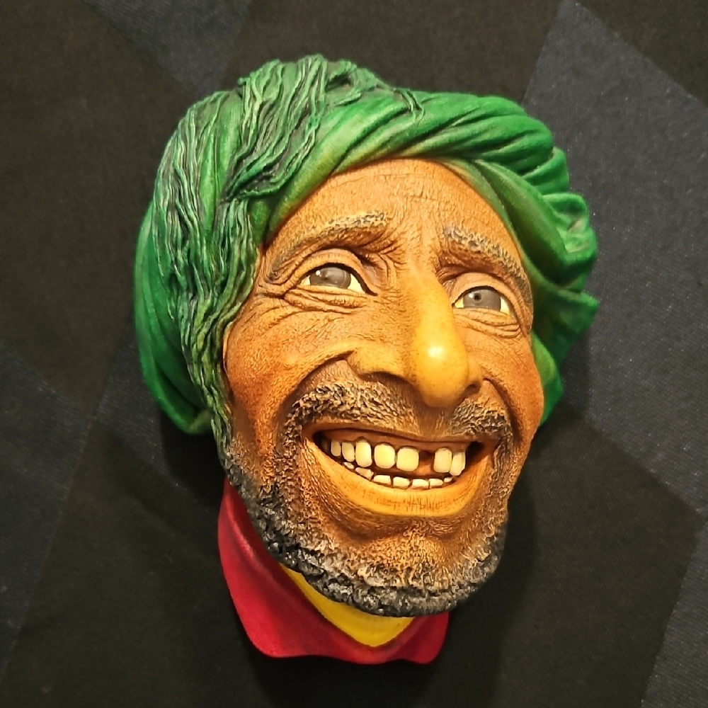 Bossons Vintage KURD 3D Chalkware Wallart